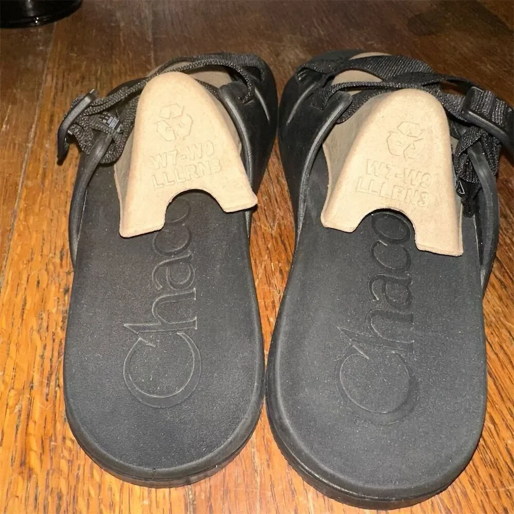 Chaco Men's Chillos Slide Sandals Black Size 12 Casual Summer